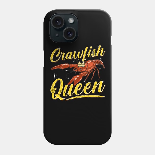 Crawfish Queen Phone Case by E