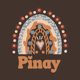 Pilipinas Pinay cute rainbow T-Shirt