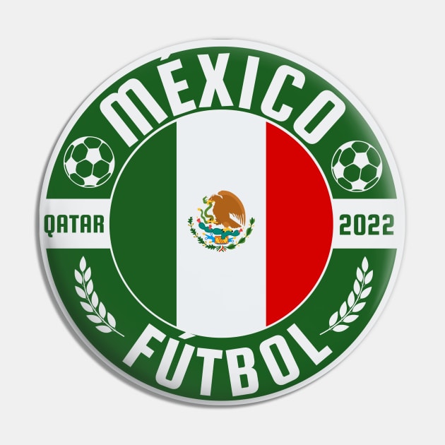 Mexico Futbol Pin by footballomatic
