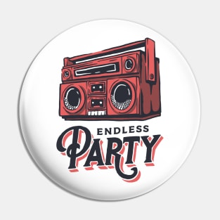 Endless Party Pin