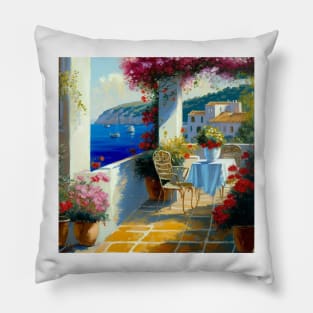 Sunny Mediterranean III Pillow