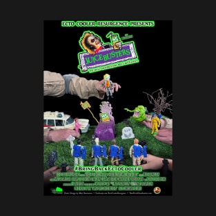Juice Busters: The Real Ghostbusters Meet Beetlejuice Poster - Style A T-Shirt