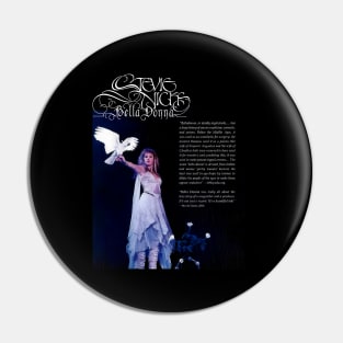 Stevie Nicks Bella Donna Pin