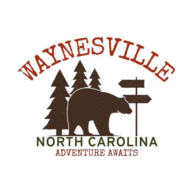 Waynesville, North Carolina by Mountain Morning Graphics