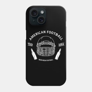 Rugby Helmet Vintage Retro Artwork Phone Case