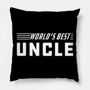 Uncle - World's best uncle Pillow