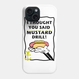 Mustard Drill Cruise Line Muster Phone Case