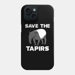 Tapir - Save the tapirs Phone Case
