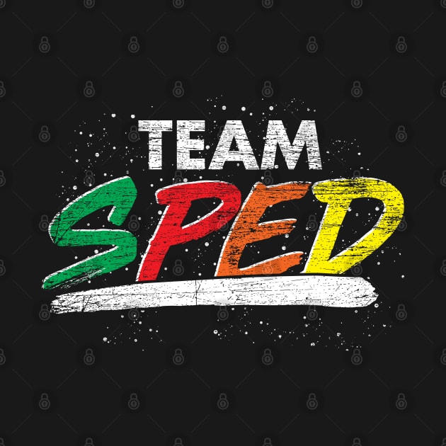 Autism Team Sped Special Education Teacher by ShirtsShirtsndmoreShirts