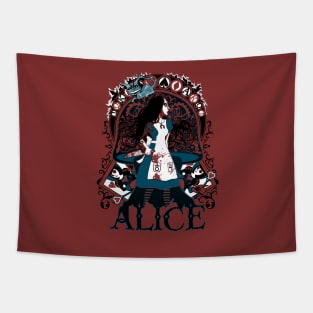 The Madness of Alice Tapestry