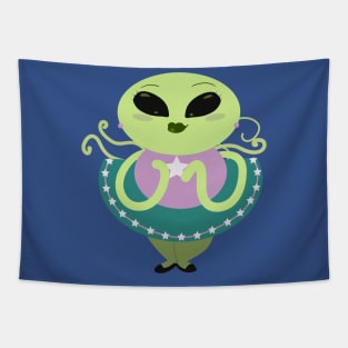 Alien Cutie Tapestry