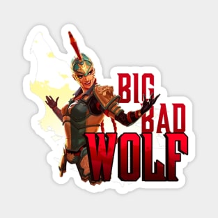 Loba - Big Bad Wolf Magnet