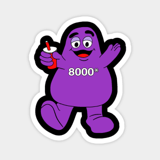 Grimace 8000* Magnet