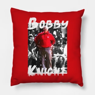 bobby knight Pillow