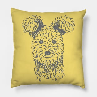 Pumi (Yellow and Gray) Pillow