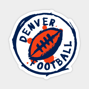 Denver Football 01 Magnet