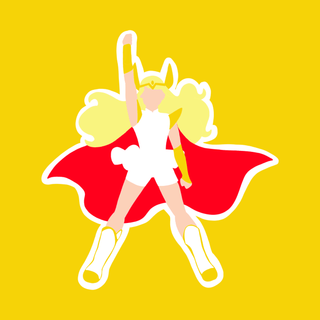 Minimalist She-Ra by ayanayokie