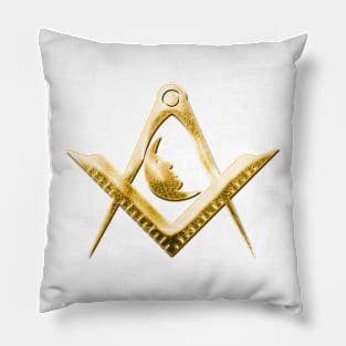 Freemasonry - Jewel of Junior Deacon for Blue Lodge Pillow