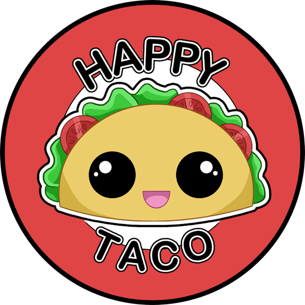 Happy Taco Kids T-Shirt by Happy Taco Studio