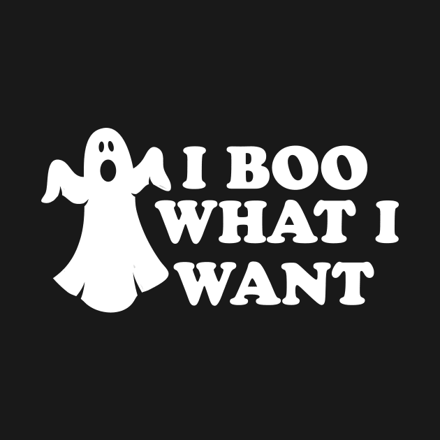 I boo what I want by Blister