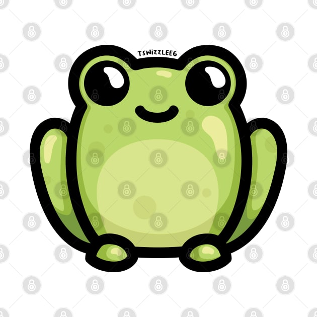 Chonky Frog by hoddynoddy