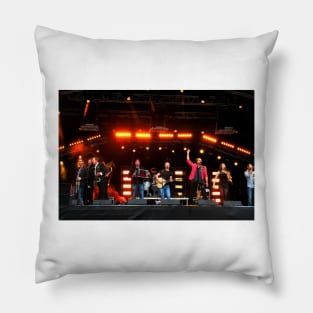 Bellowhead Folk Band Performing Live In Concert Pillow