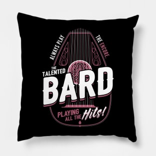 BARD Fantasy RPG GM Dungeon Game Master DM boardgame tee Pillow