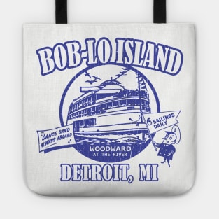 Boblo Island, Detroit MI (vintage distressed look) Tote