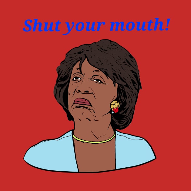 Maxine Waters by CathyGraphics