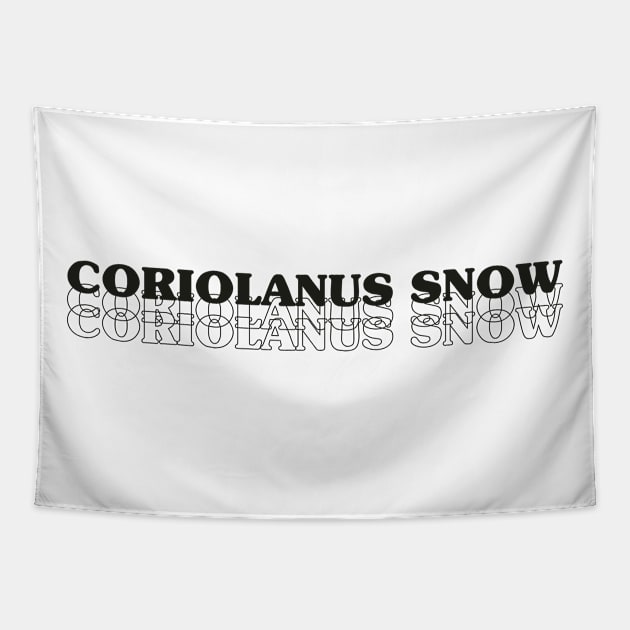 Coriolanus Snow hunger games Tapestry by pump logos