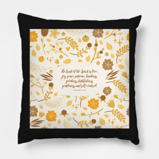 Galatians 5:22-23 - Fruit of the Spirit, Bible Verse Pillow