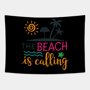 The Beach Is Calling Tapestry