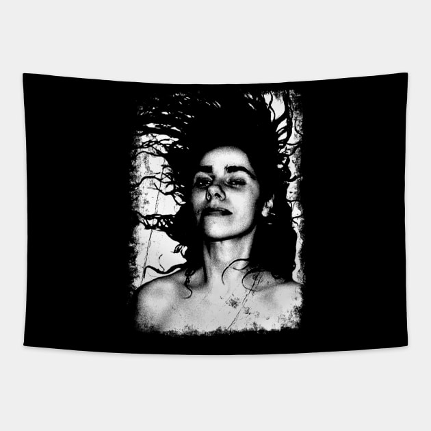 Rid of Me Vintage Distressed Tapestry by GothBless