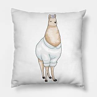 Llama Nurse Heart Pillow