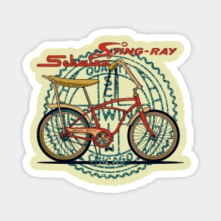 Schwinn Stingray Vintage Bicycle Tribute Magnet