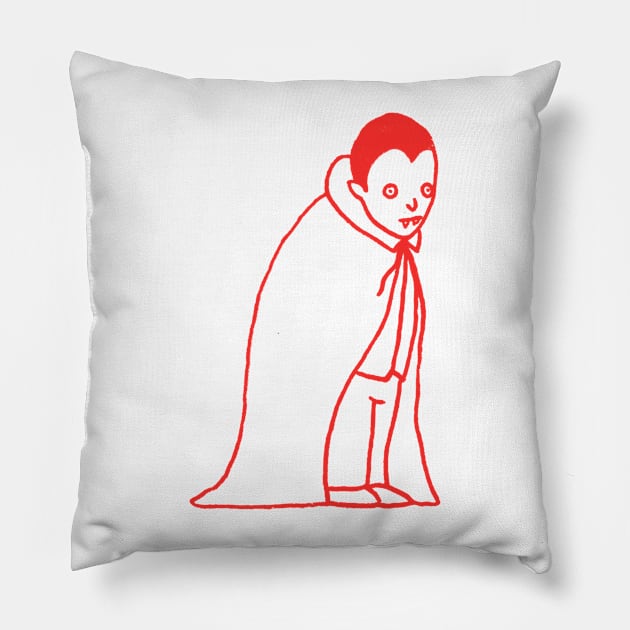 Little Drac Pillow by garbage_party