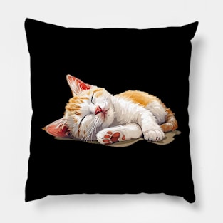 sleeping cat Pillow