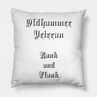 Oldhammer Veteran Rank and Flank Pillow