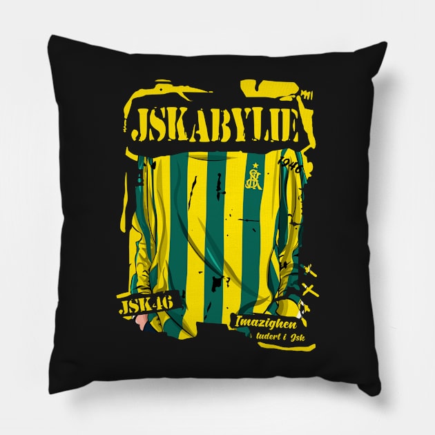 Jskabylia 1946 Pillow by lounesartdessin