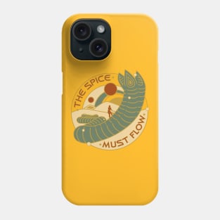 The Spice Must Flow. Horizontal Design. Phone Case