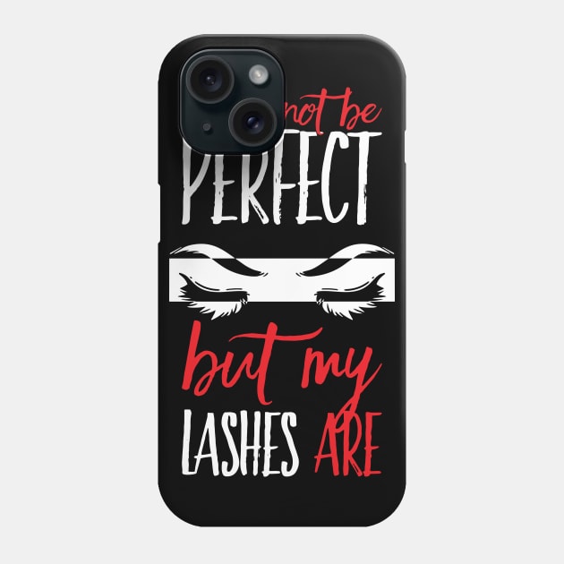 Makeup Artist: Perfect Lashes Phone Case by maxdax