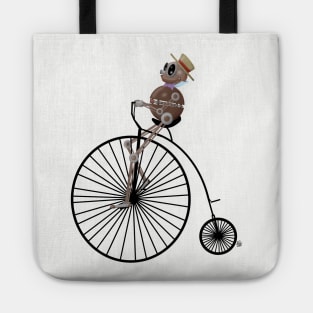 Robot on Bicycle Tote