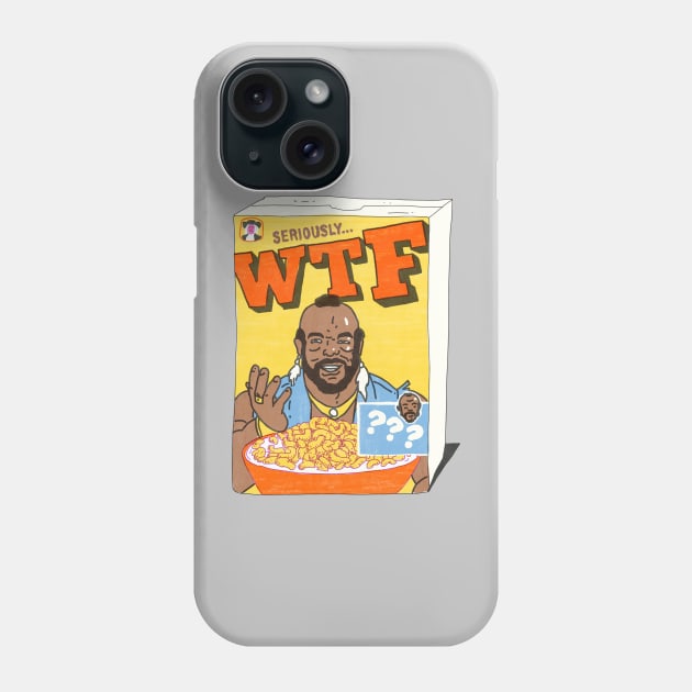 wtf Phone Case by mathiole