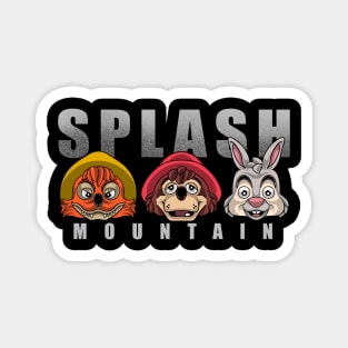 splash mountain Magnet