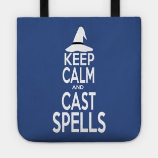 Keep Calm and Cast Spells Tote