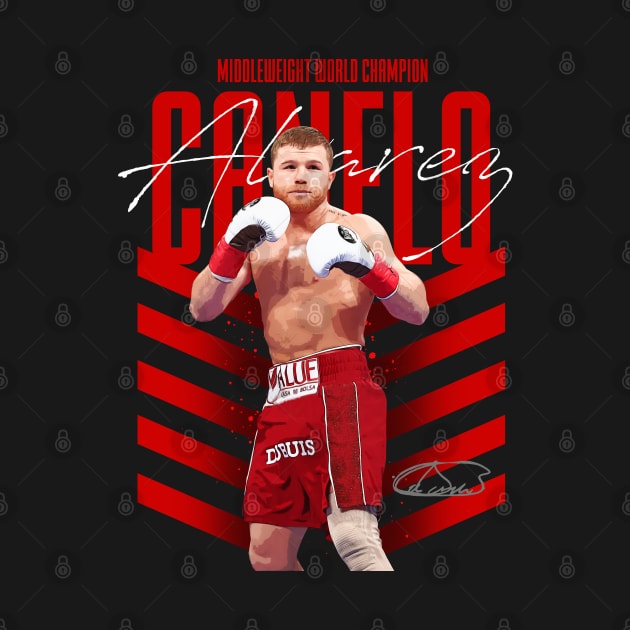 Canelo Alvarez by Juantamad