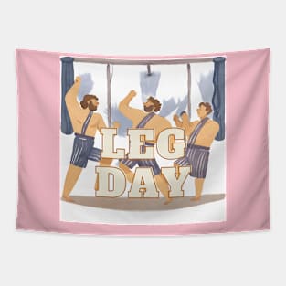 Leg Day Tapestry