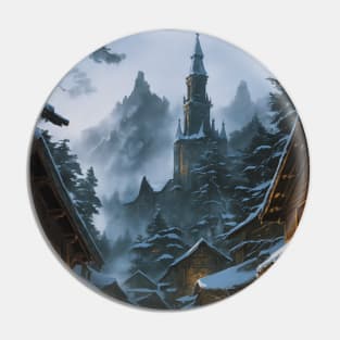 Wintertime in the Sword Coast Pin