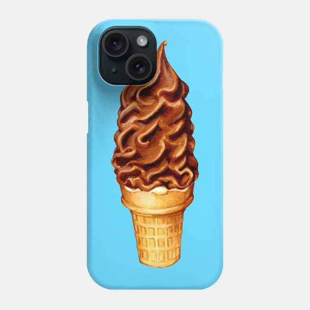 Chocolate Dip Cone Phone Case by KellyGilleran