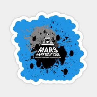 Mars Investi-Splat w/ Back Logo Magnet